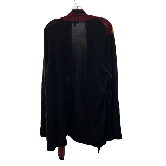 Cupio Women's Mixed Print Cardigan Open Front Multicolor Size 3X - Picture 7 of 9